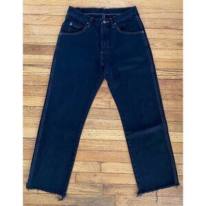 🖤 Wrangler Black Jeans – Regular Fit – Loose, Straight Leg – (29x30)